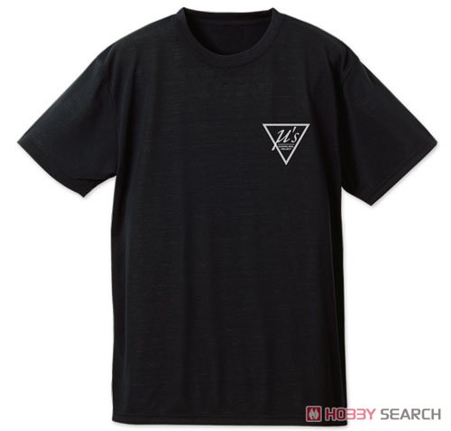 μ's ドライTシャツ/BLACK-M 3