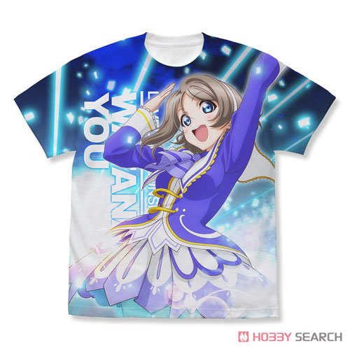 渡辺 曜 フルグラフィックTシャツ Over the Rainbow Ver./WHITE-XL 2