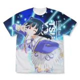 津島善子 フルグラフィックTシャツ Over the Rainbow Ver./WHITE-S 1