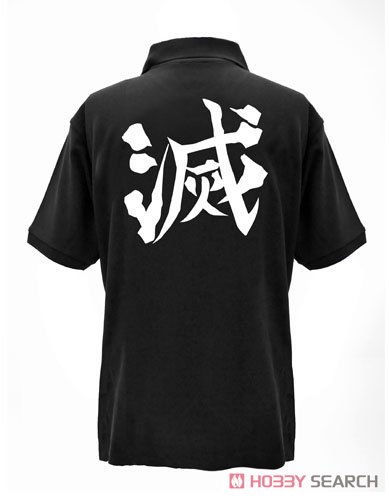 鬼殺隊 ポロシャツ/BLACK-XL 2