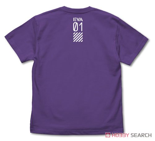 初号機ロゴ Tシャツ/VIOLET PURPLE-M 3