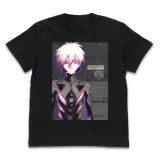 渚カヲル グラフィックTシャツ/BLACK-S 1