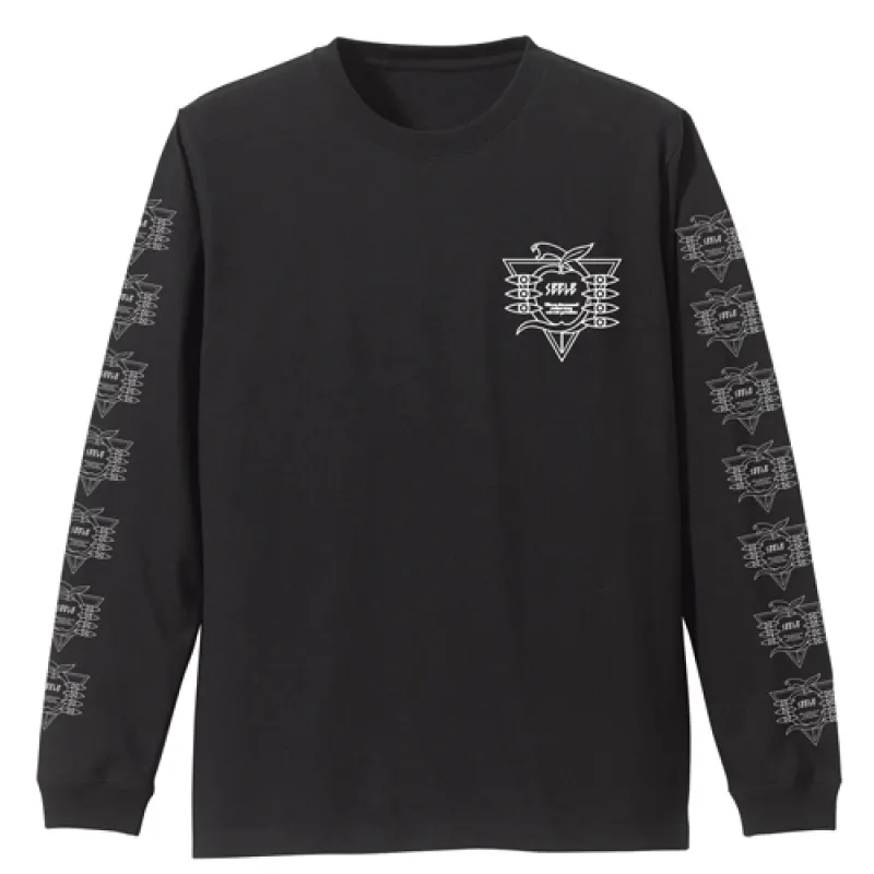 ゼーレ 袖リブロングスリーブTシャツ/BLACK-L
