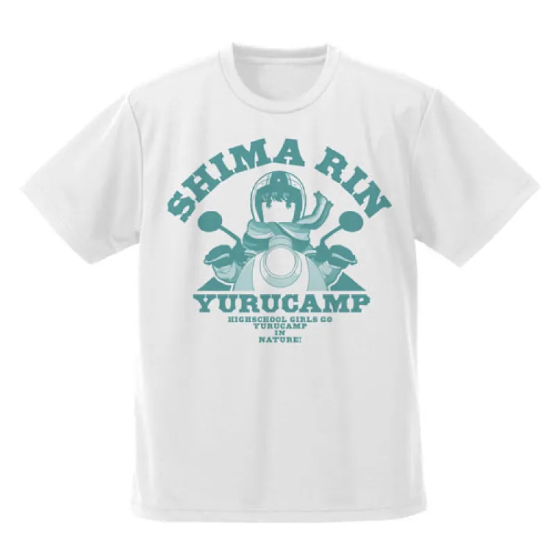 志摩リン ドライTシャツ/WHITE-S