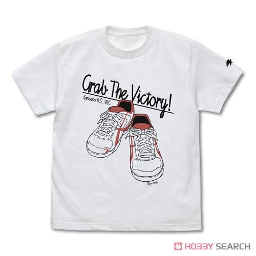 日向翔陽シューズ Tシャツ/WHITE-M 2