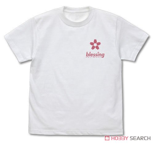 加藤恵 描き下ろし Tシャツ/WHITE-S 3