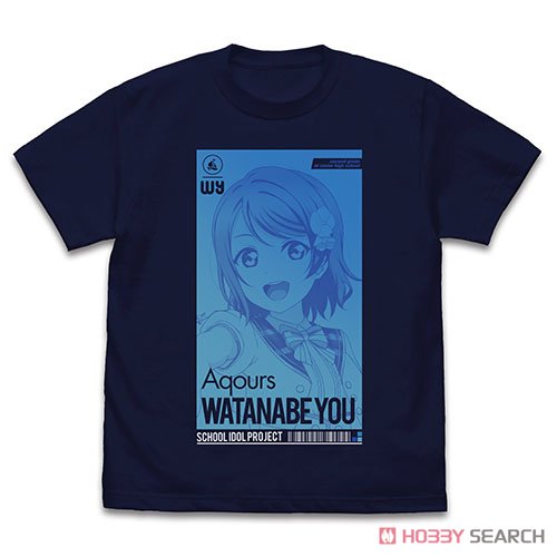 渡辺 曜 Tシャツ ALL STARS Ver./NAVY-XL 2