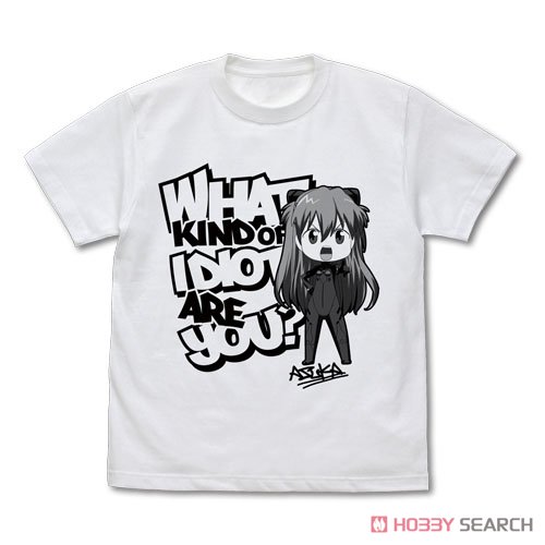 あんたバカぁ Tシャツ デフォルメVer./WHITE-S 2