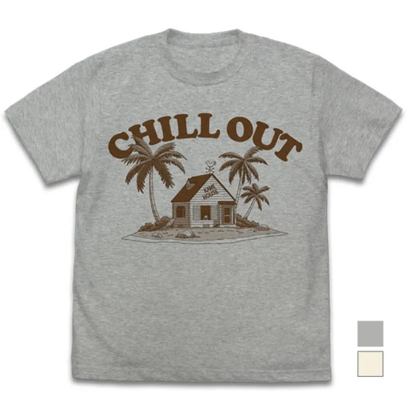 カメハウスと悟空 Tシャツ/MIX GRAY-M