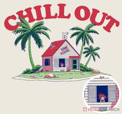 カメハウスと悟空 Tシャツ/VANILLA WHITE-L 3