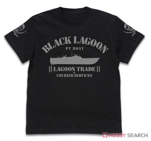 ラグーン号 Tシャツ/BLACK-L 2