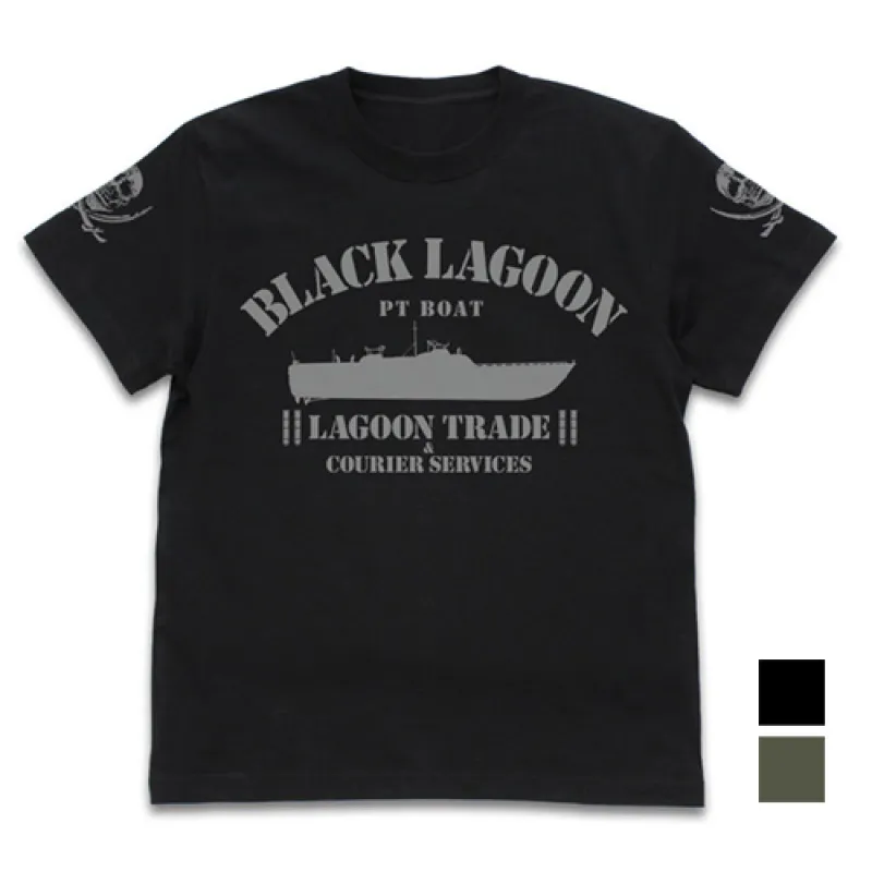 ラグーン号 Tシャツ/BLACK-L