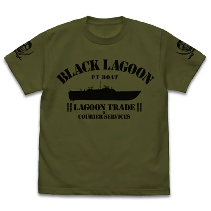 ラグーン号 Tシャツ/MOSS-S