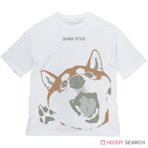石原雄先生デザイン ハルさん突撃 ビッグシルエットTシャツ/WHITE-XL 2