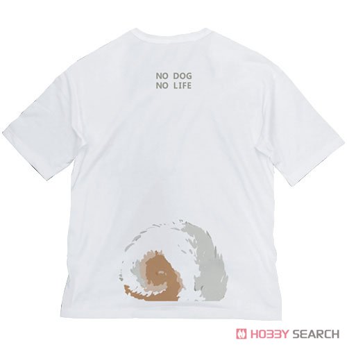 石原雄先生デザイン ハルさん突撃 ビッグシルエットTシャツ/WHITE-XL 3
