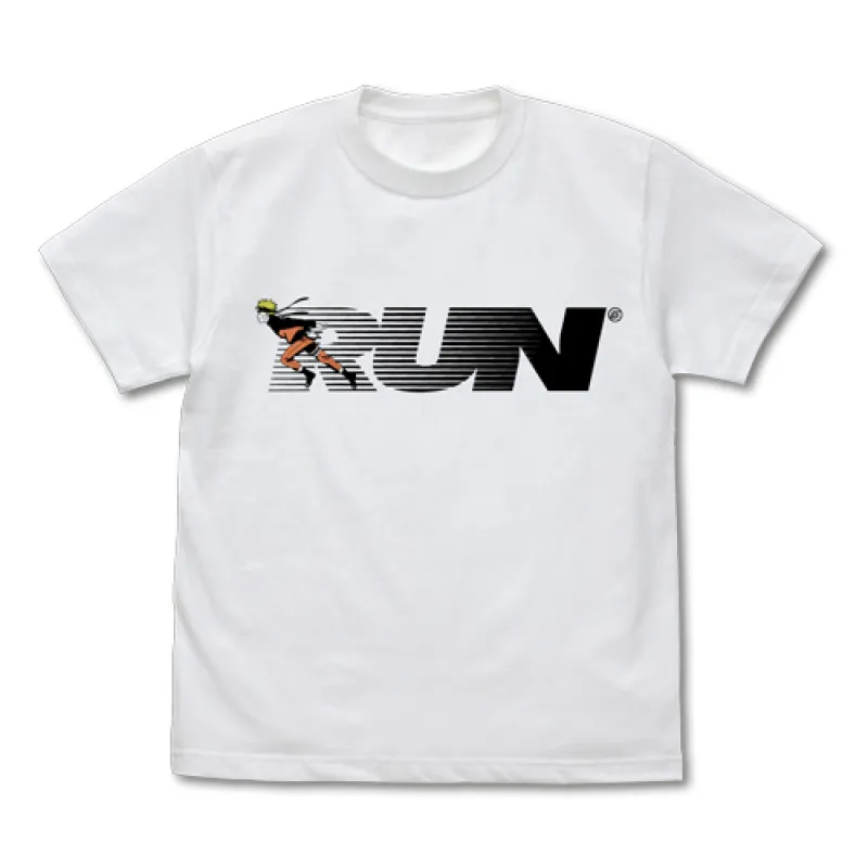 ナルトRUN Tシャツ/WHITE-M