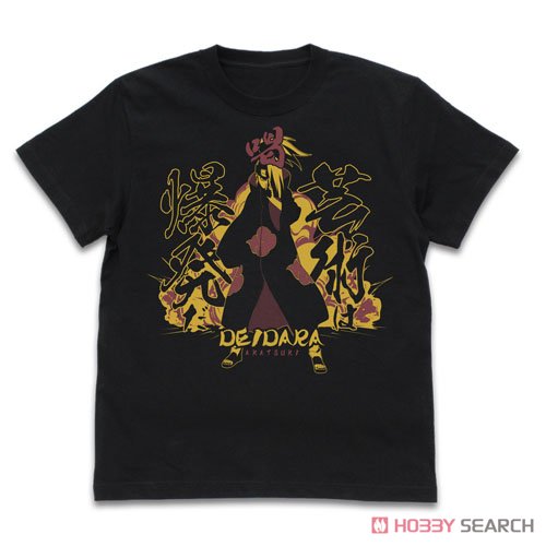 デイダラ 芸術は爆発だ Tシャツ/BLACK-M 2