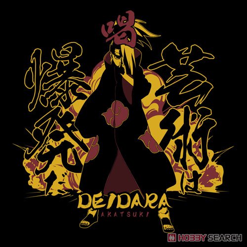 デイダラ 芸術は爆発だ Tシャツ/BLACK-M 3