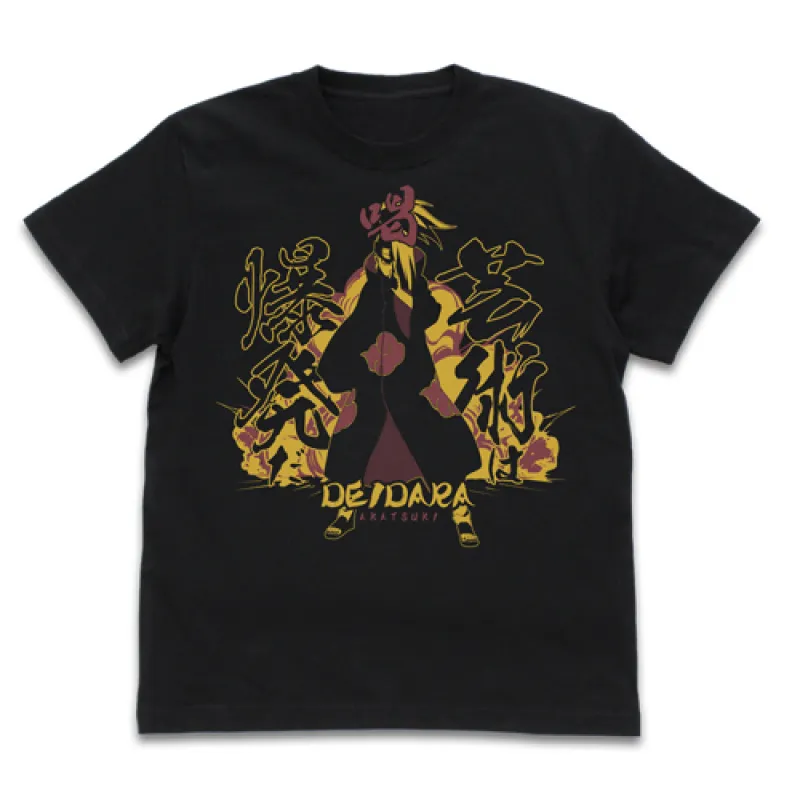 デイダラ 芸術は爆発だ Tシャツ/BLACK-L
