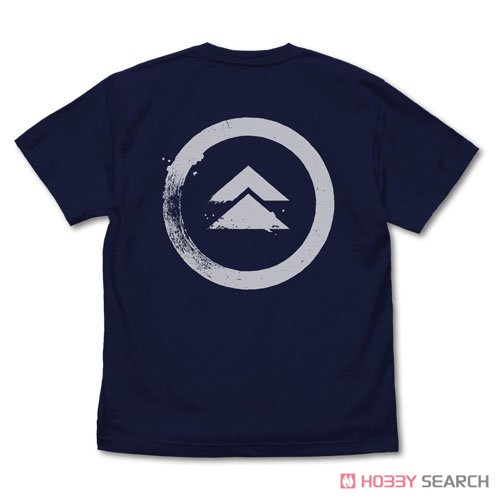 家紋 Tシャツ/NAVY-M 3