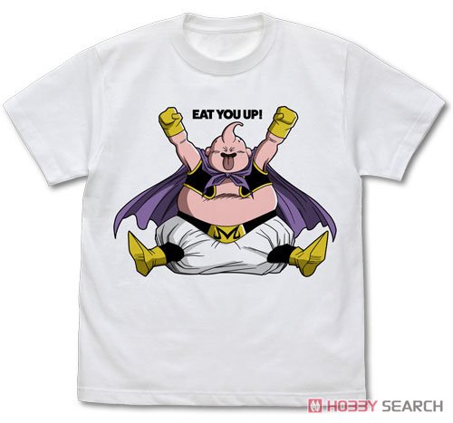 魔人ブウ Tシャツ たべちゃおVer. /WHITE-M 2
