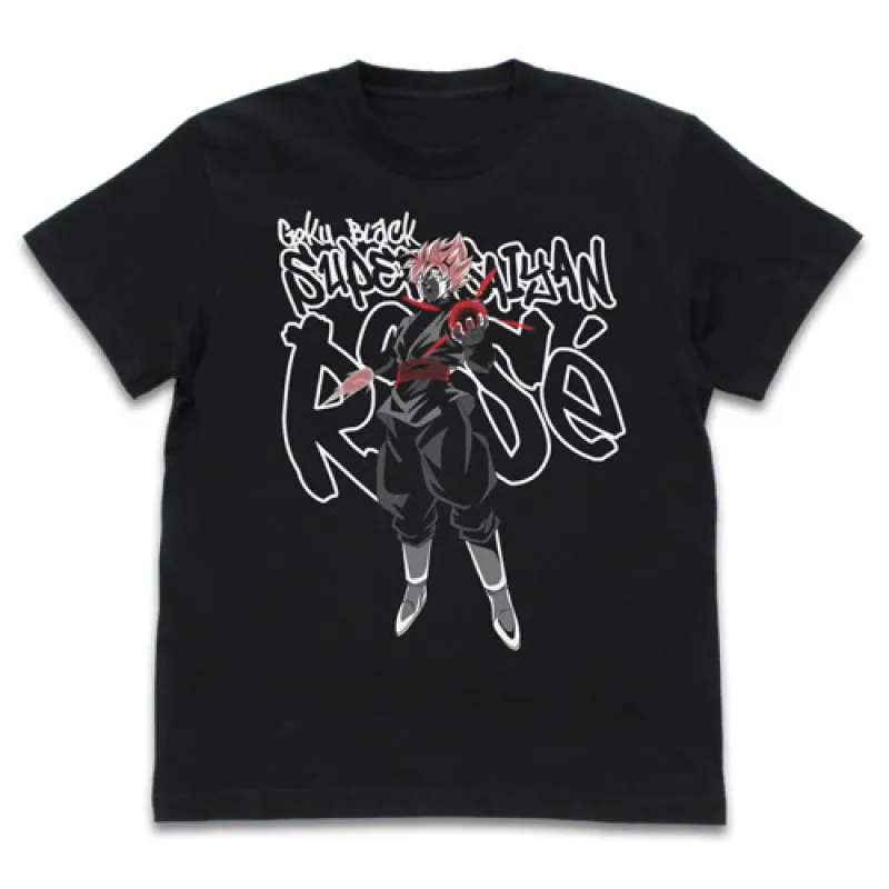 ゴクウブラック(超サイヤ人ロゼ) Tシャツ/BLACK-M