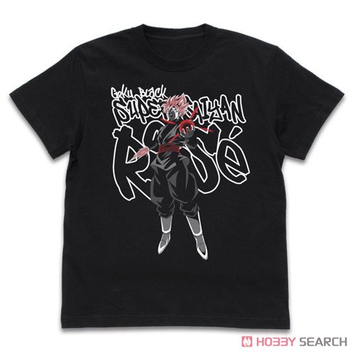 ゴクウブラック(超サイヤ人ロゼ) Tシャツ/BLACK-M 2