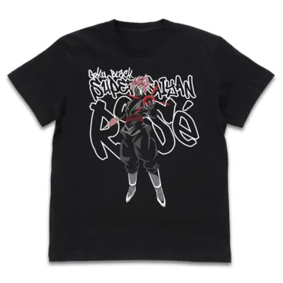 ゴクウブラック(超サイヤ人ロゼ) Tシャツ/BLACK-L