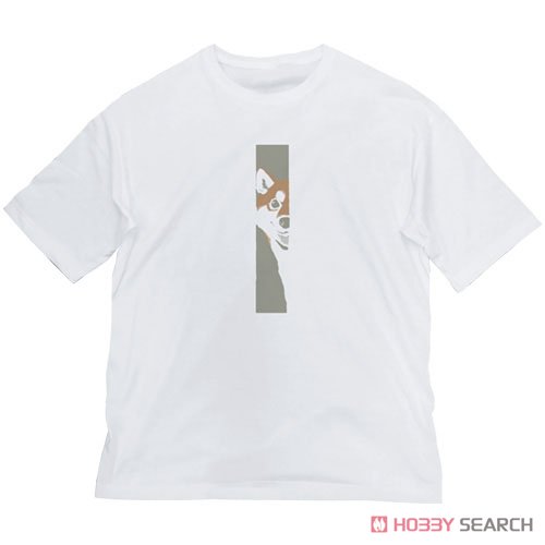 石原雄先生デザイン ハルさんチラリ ビッグシルエットTシャツ/WHITE-XL 2