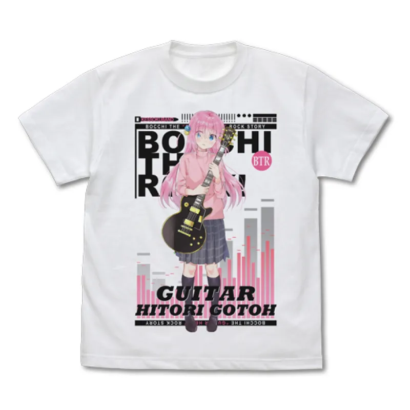 後藤ひとり フルカラーTシャツ/WHITE-XL