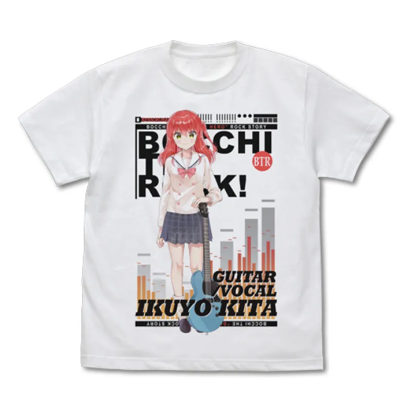 喜多郁代 フルカラーTシャツ/WHITE-L