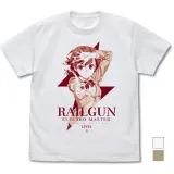 御坂美琴 Tシャツ Ver.2.0/WHITE-L 1