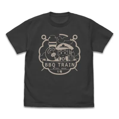 BBQ列車もくもくハチロク号 Tシャツ/SUMI-M