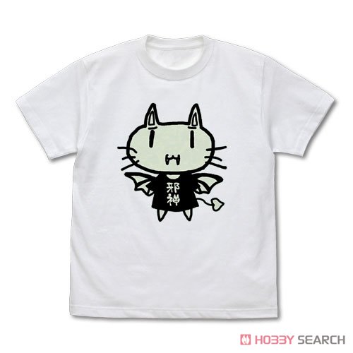 邪神ちゃん 蓄光Tシャツ/WHITE-L 2