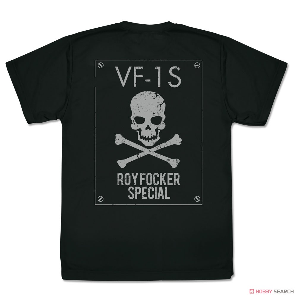 ロイ・フォッカー ドライTシャツ/BLACK-S 4
