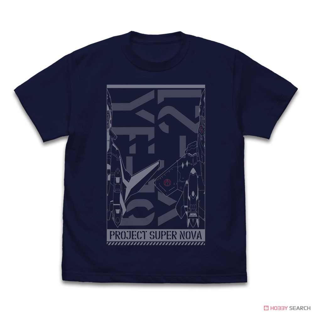 YF-19/YF-21 Tシャツ/NAVY-M 2