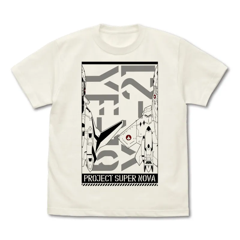YF-19/YF-21 Tシャツ/VANILLA WHITE-S