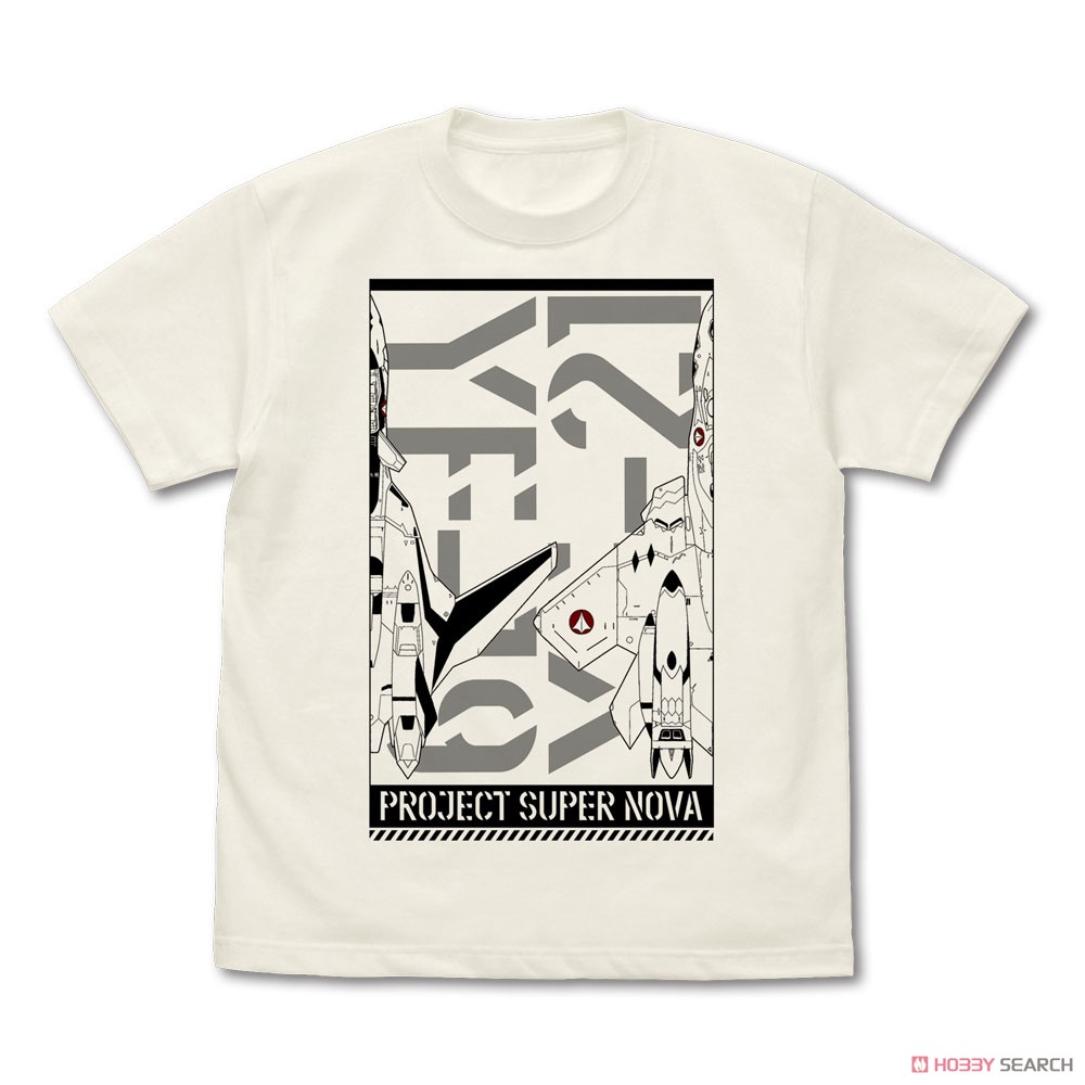 YF-19/YF-21 Tシャツ/VANILLA WHITE-S 2