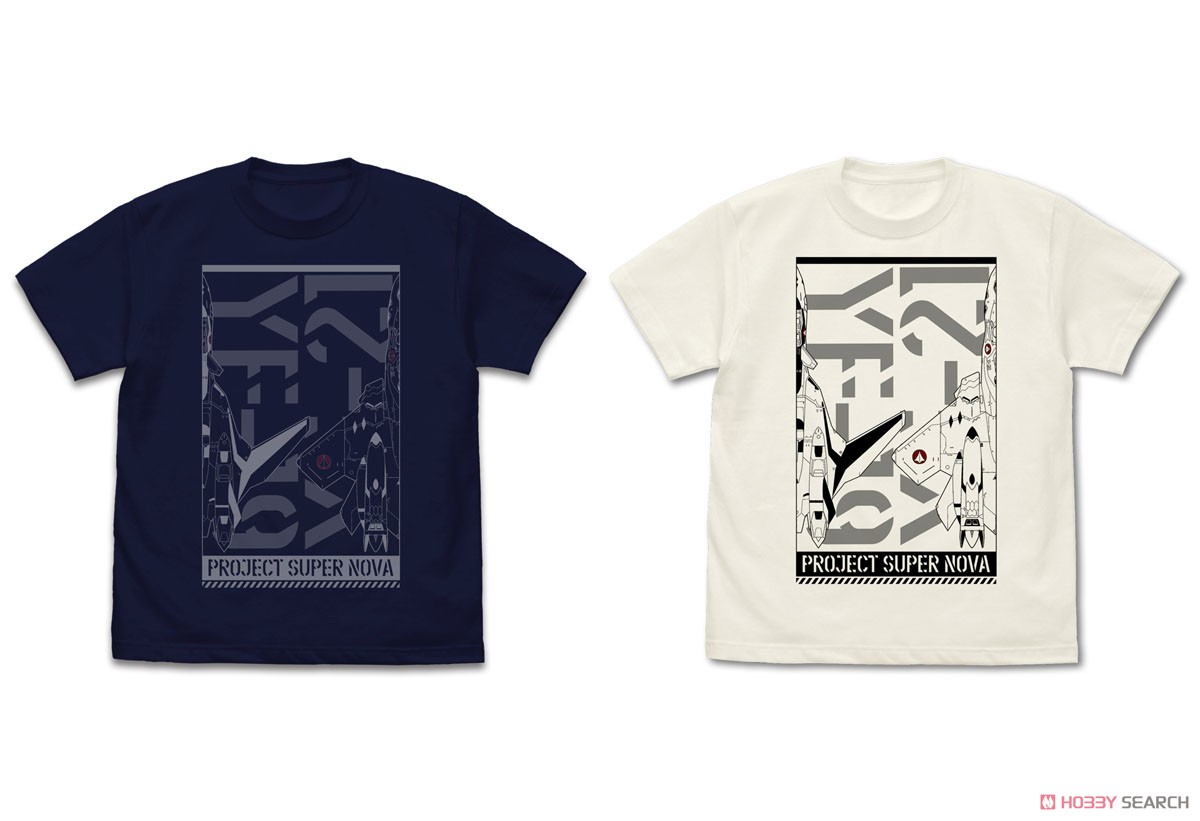 YF-19/YF-21 Tシャツ/VANILLA WHITE-M 4