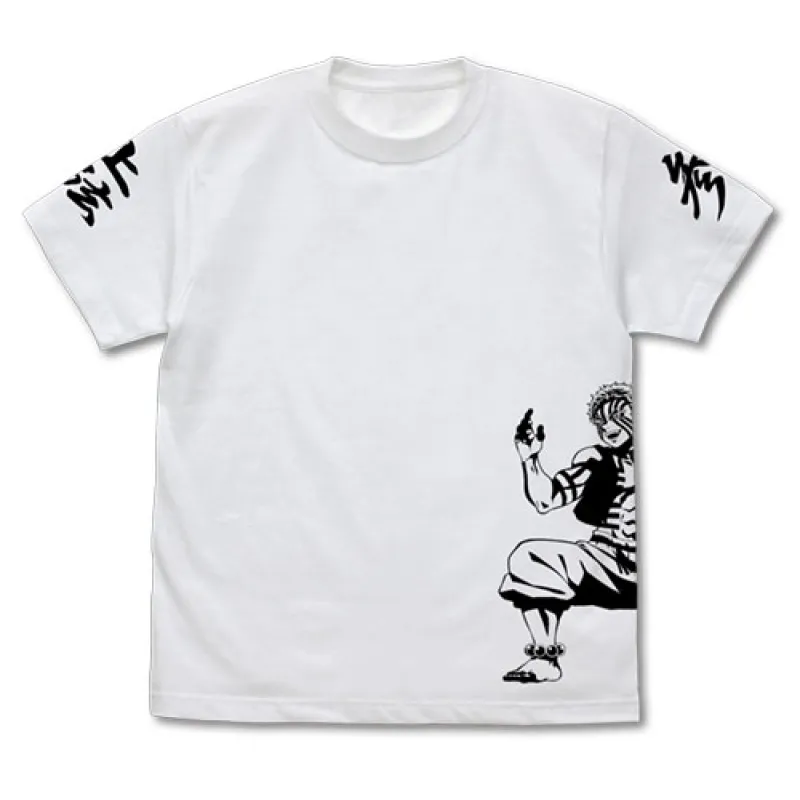猗窩座 Tシャツ/WHITE-S