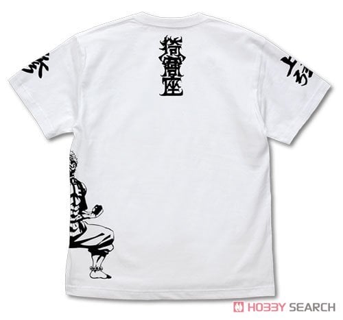 猗窩座 Tシャツ/WHITE-M 3