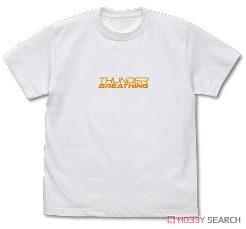 雷の呼吸 我妻善逸 Tシャツ/WHITE-S 3
