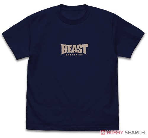 獣の呼吸 嘴平伊之助 Tシャツ/NAVY-XL 3