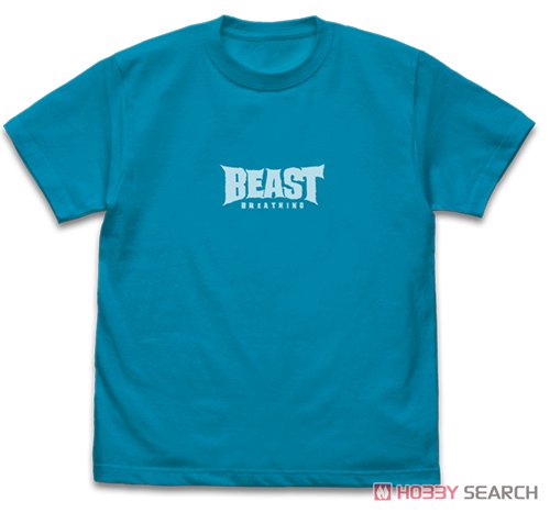 獣の呼吸 嘴平伊之助 Tシャツ/TURQUOISE BLUE-M 3
