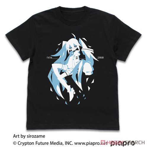 初音ミク Tシャツ sirozame Ver./BLACK-XL 2