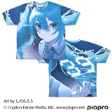 初音ミク 両面フルグラフィックTシャツ しのたろうVer./XL 1
