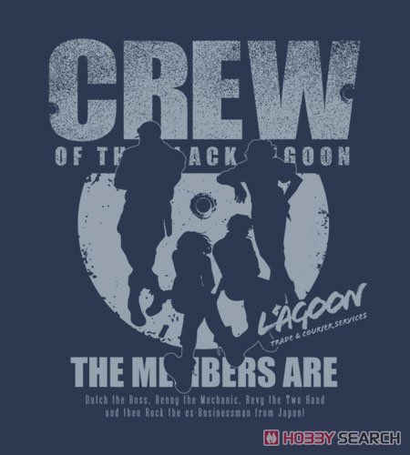 ラグーン商会 シルエットTシャツ/SLATE-M 3