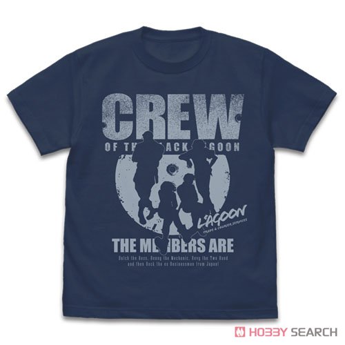 ラグーン商会 シルエットTシャツ/SLATE-L 2