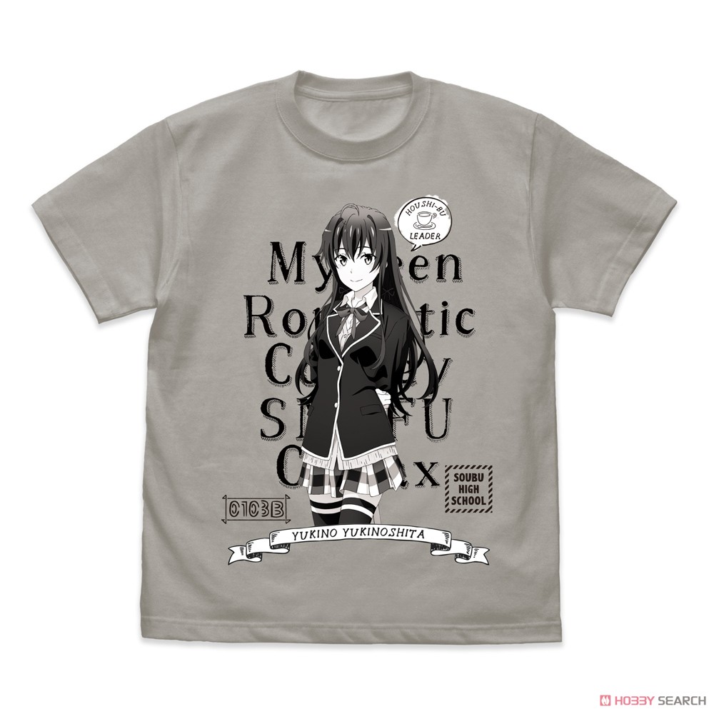 雪乃 Tシャツ/LIGHT GRAY-L 2