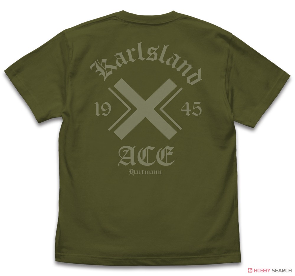 エーリカ・ハルトマンパーソナルマーク Tシャツ/MOSS-L 3